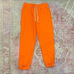 Neon Orange Joggers
